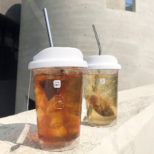더소가 투명 트라이탄 리유저블컵 (2 size)
