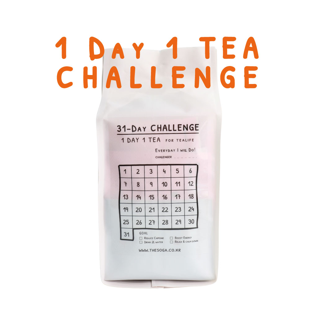 31 day TEA challenge블렌딩티 31입 (2종)